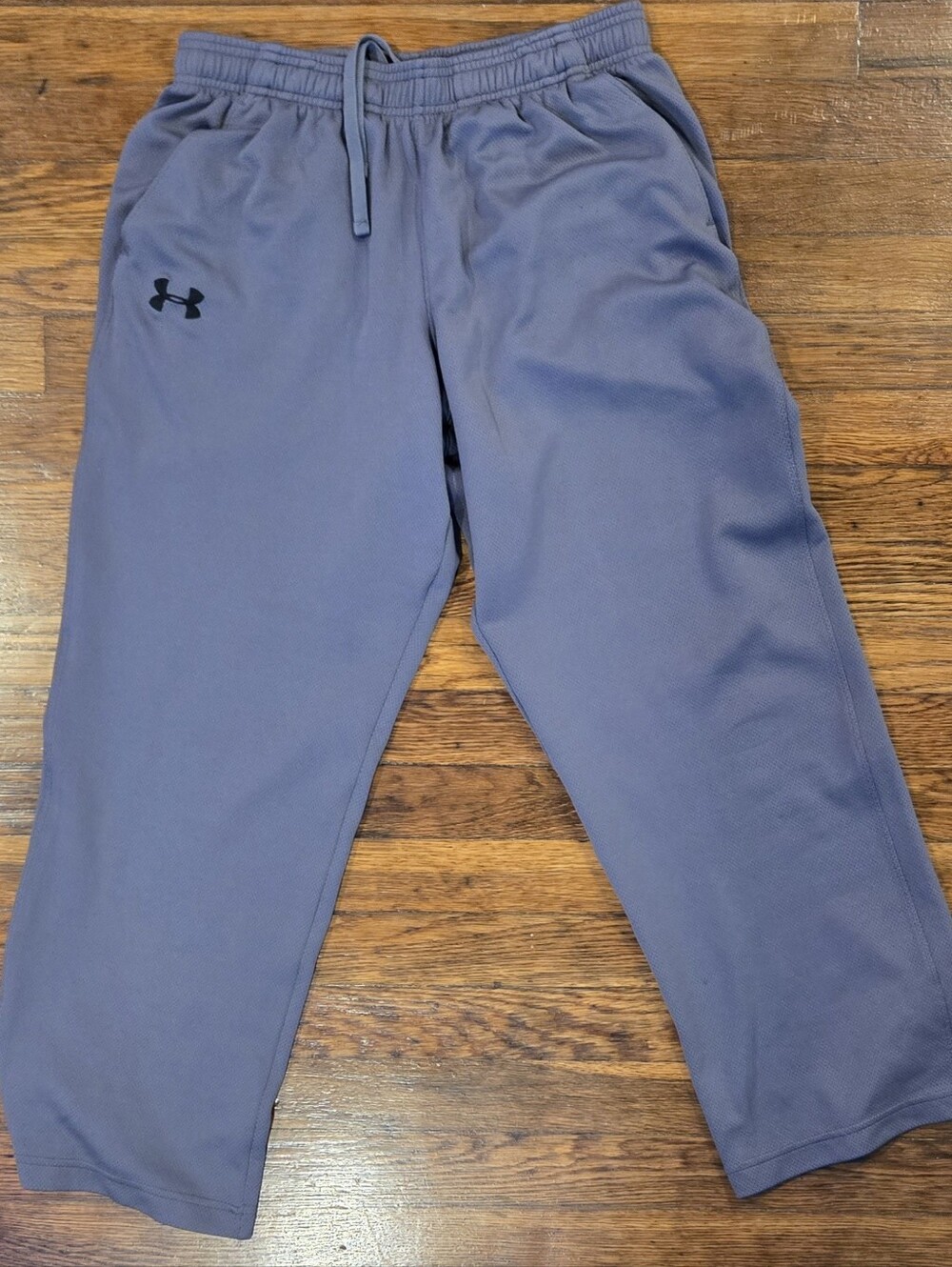 Under Armour Men's Loose Fit Training Pants Gray Medium 27" Inseam